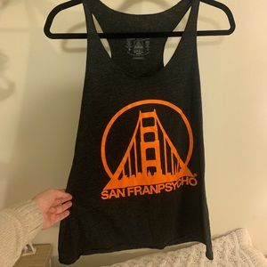 Sanfranpsycho Razorback Tank